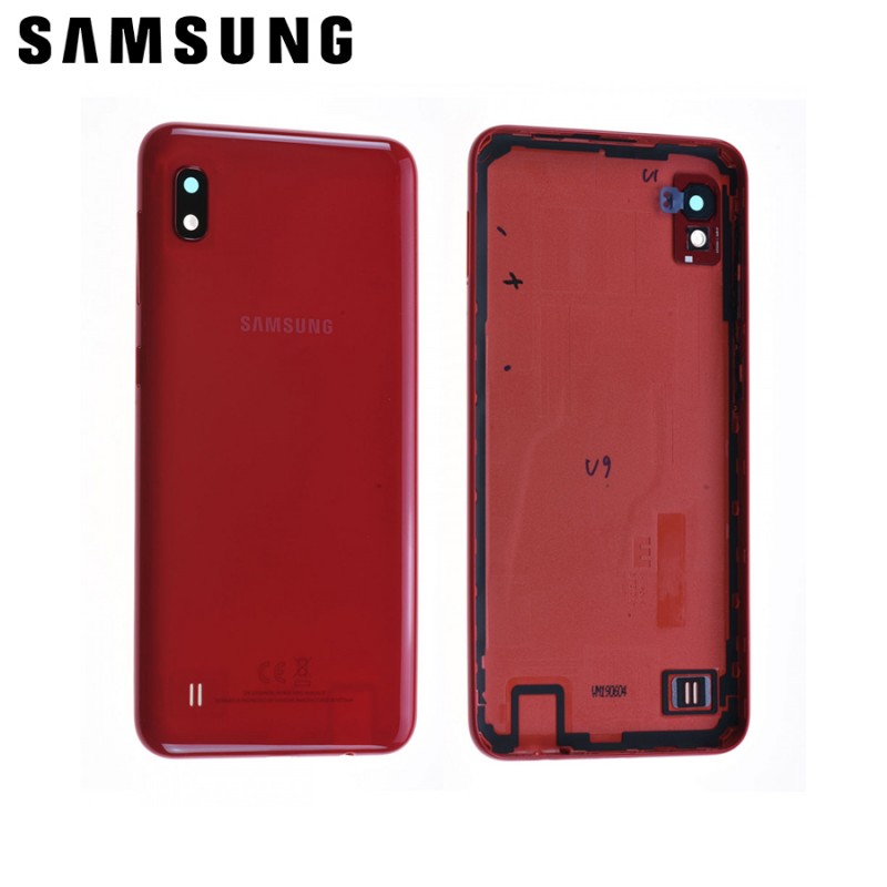 Vitre arrière Samsung Galaxy A10 (A105F,G,FN) Rouge