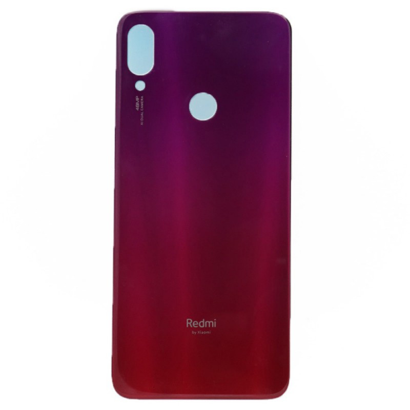 Vitre Arrière pour Xiaomi Redmi 7 Rouge