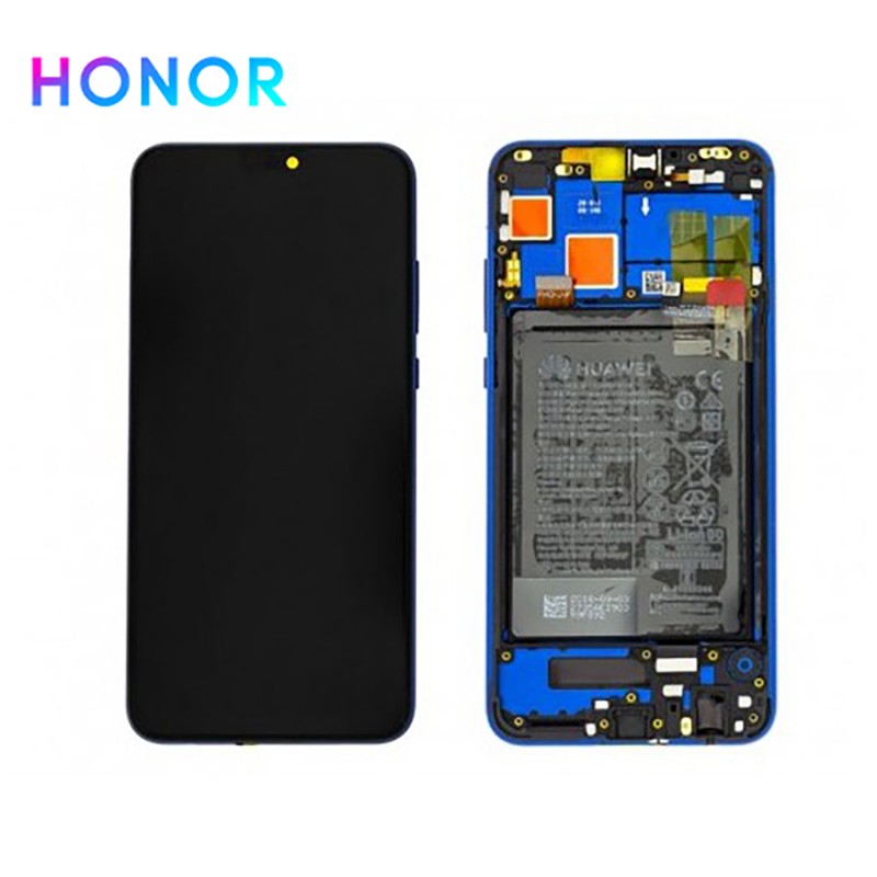 Ecran complet Huawei Honor 8X Bleu