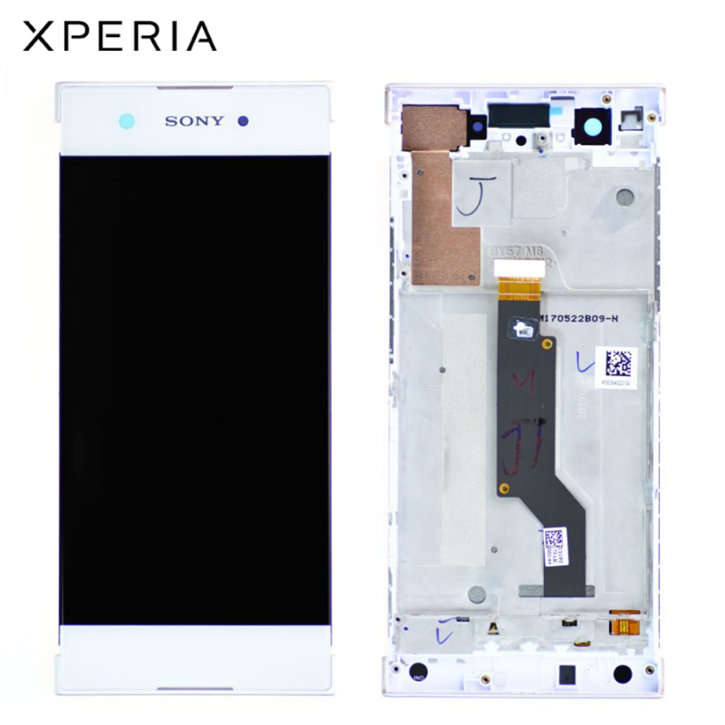 Ecran Complet Xperia XA1 (G3121)(G3121,G3123,G3125), Dual (G3112,G3116) Blanc