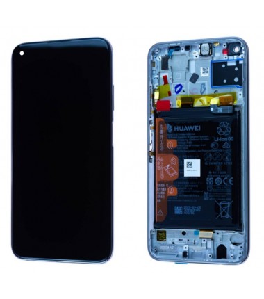 Ecran complet Huawei P40 Lite Bleu