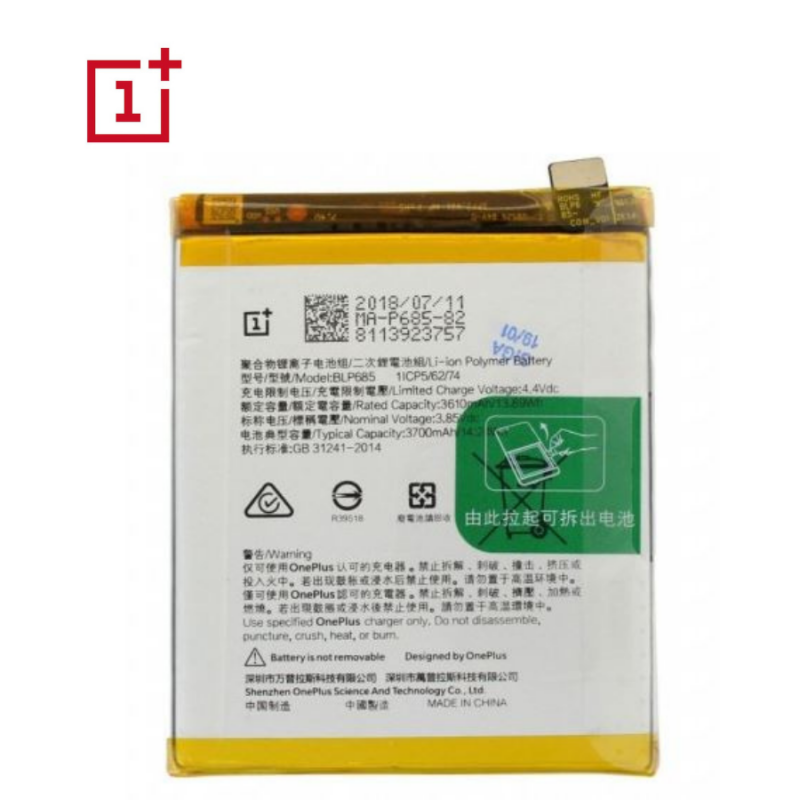 Batterie OnePlus 6T, 7