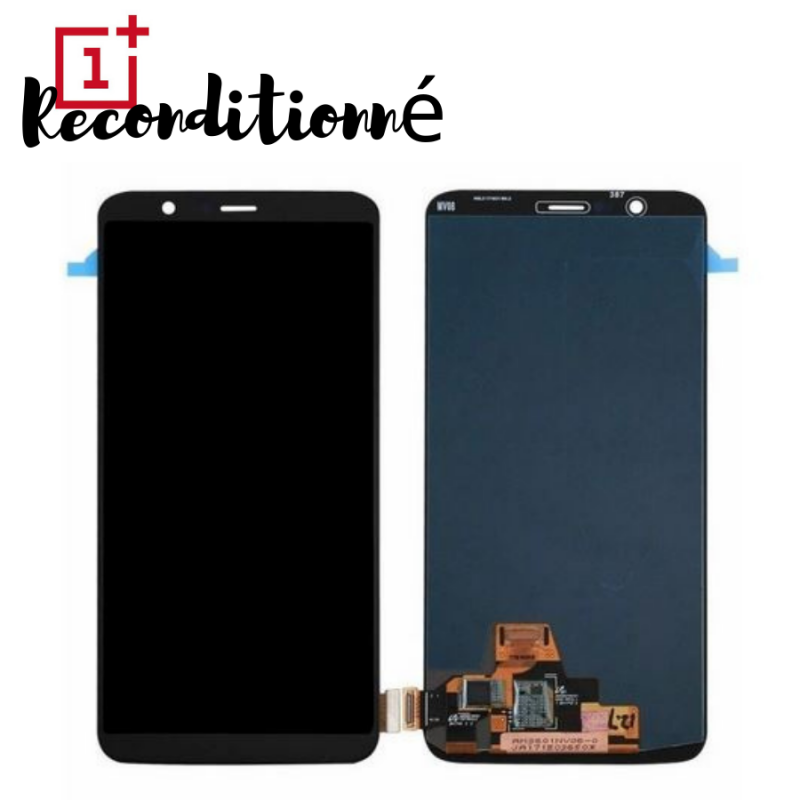 Ecran RECONDITIONNE OnePlus 5T Noir