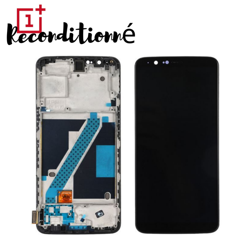 Ecran complet RECONDITIONNE OnePlus 5T Noir