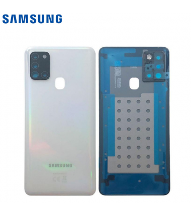 Vitre arrière Samsung Galaxy A21s (A217F) Blanc
