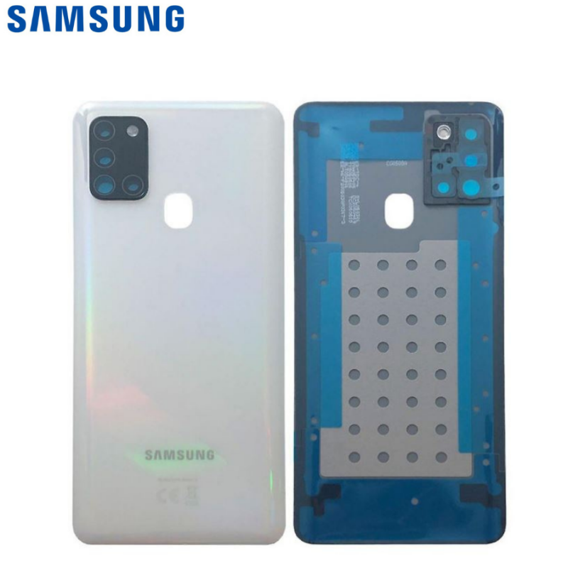 Vitre arrière Samsung Galaxy A21s (A217F) Blanc