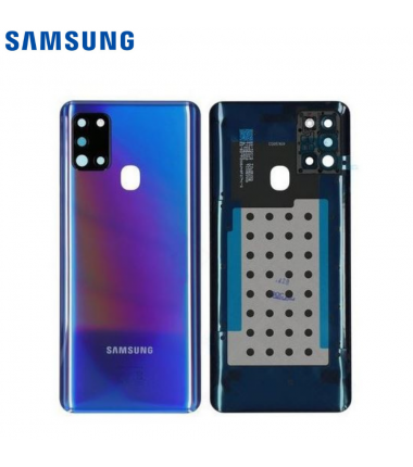 Vitre arrière Samsung Galaxy A21s (A217F) Bleu
