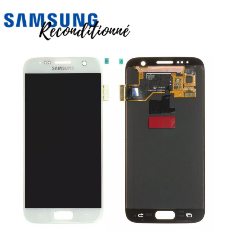 Ecran Samsung RECONDITIONNE Galaxy S7 (G930F) Blanc