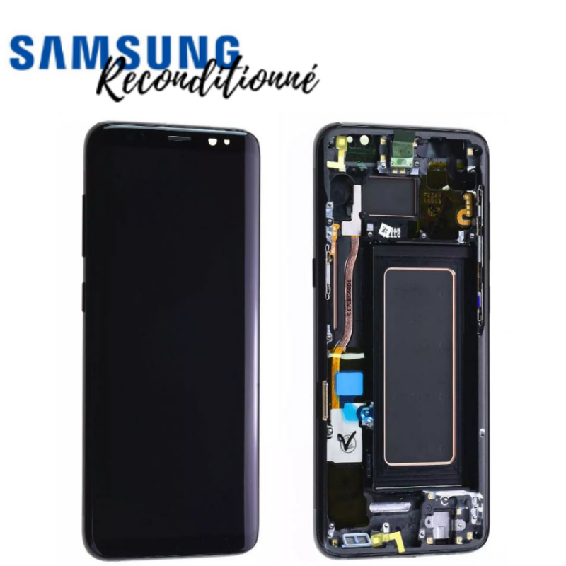 Ecran Complet Samsung RECONDITIONNE Galaxy S8 (G950F) Noir