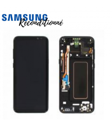 Ecran Complet Samsung RECONDITIONNE Galaxy S8+ (G955F) Noir