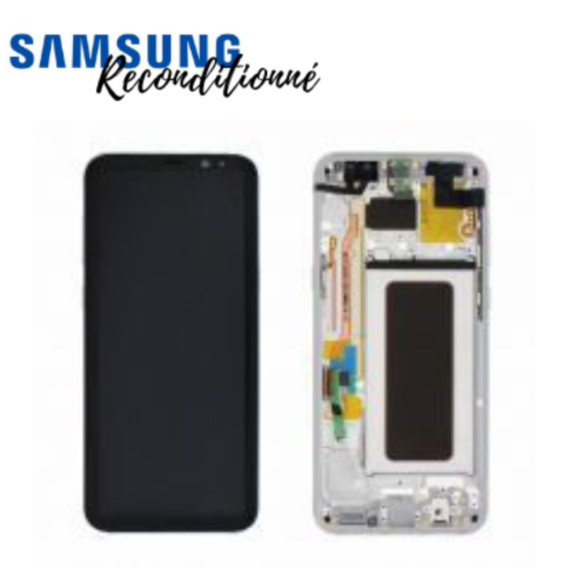 Ecran Complet Samsung RECONDITIONNE Galaxy S8+ (G955F) Argent