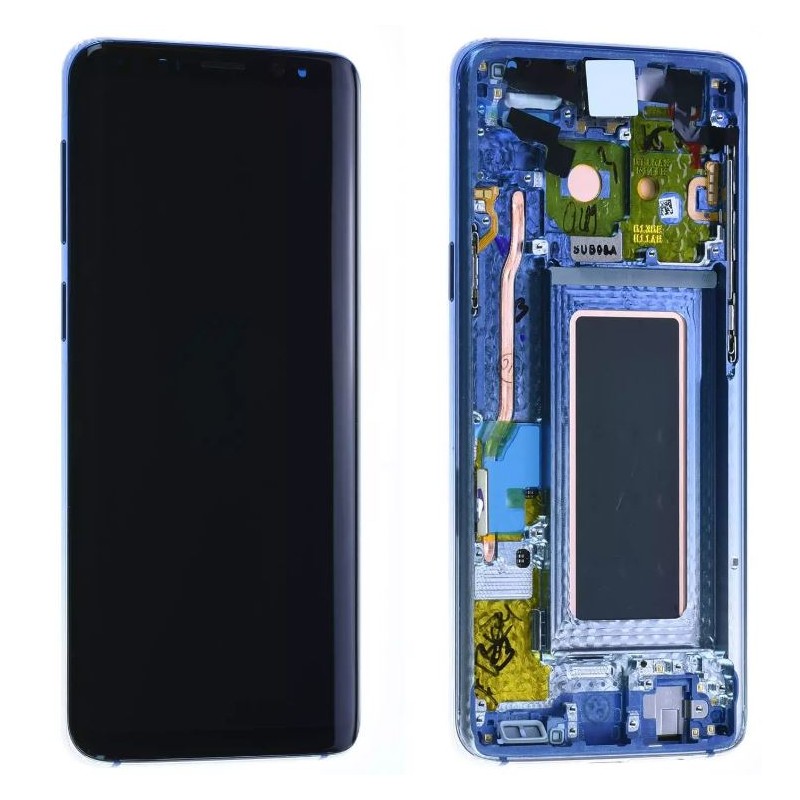 Ecran complet Samsung Galaxy S9 (G960F) Bleu polaire