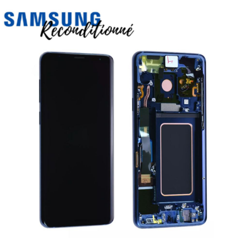 Ecran complet Samsung RECONDITIONNE Galaxy S9 (G960F) Bleu