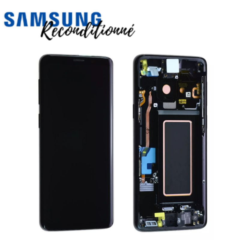 Ecran complet Samsung RECONDITIONNE Galaxy S9 (G960F) Noir