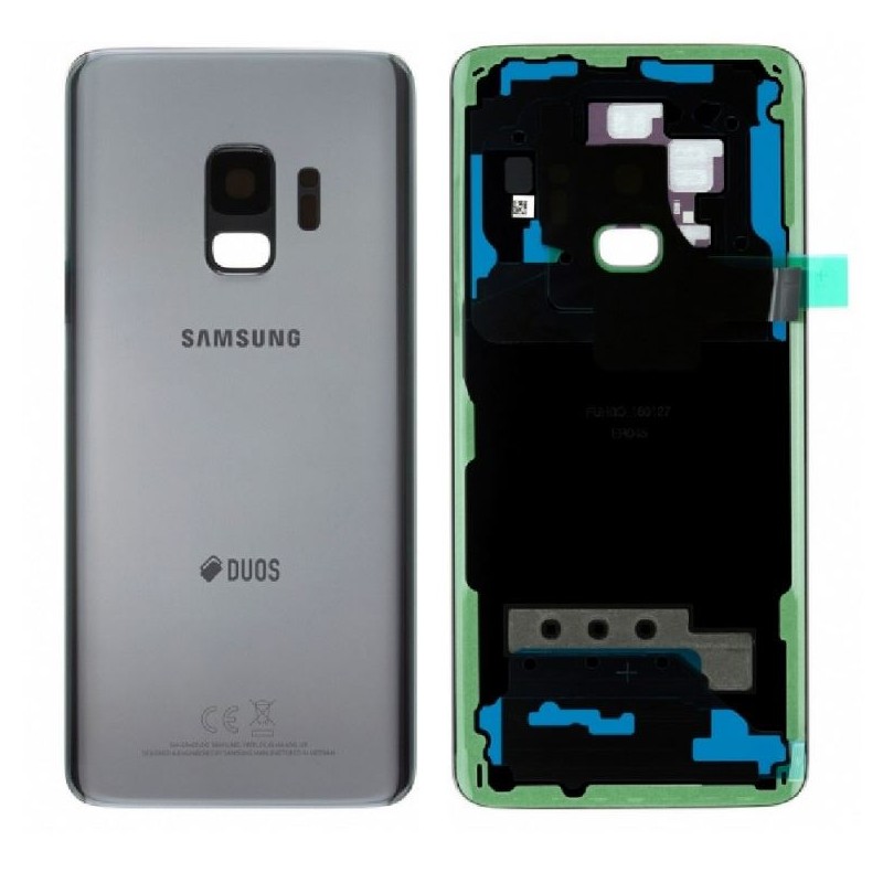 Vitre arrière Samsung Galaxy S9 (G960F) Gris (Duos)