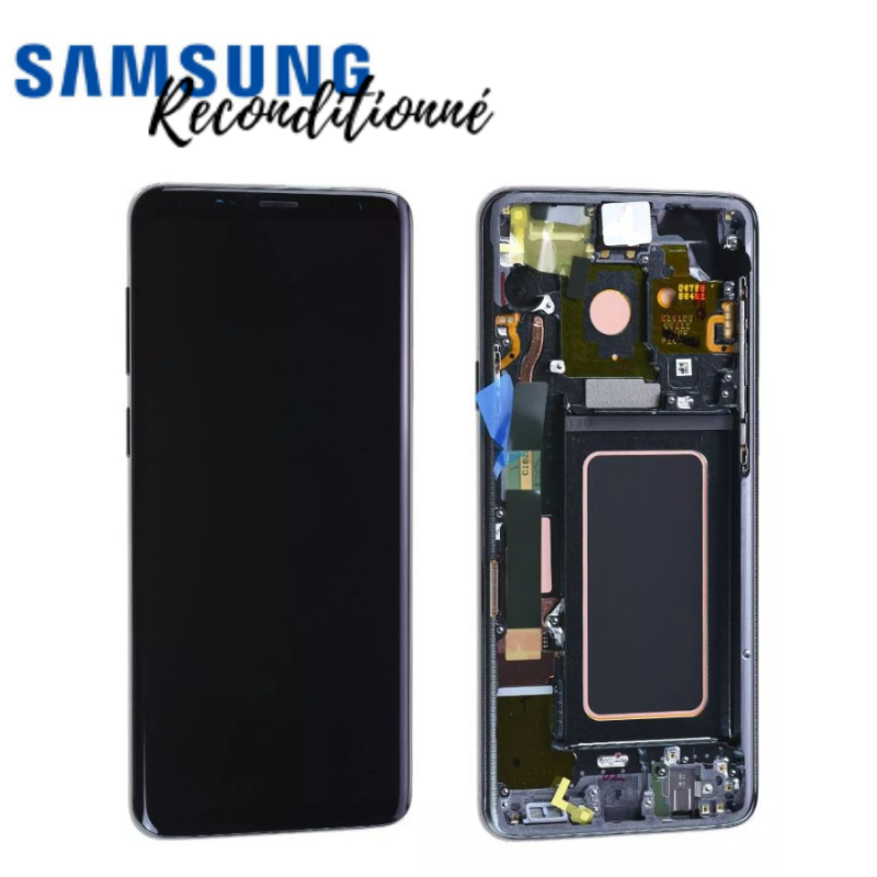 Ecran complet Samsung RECONDITIONNE Galaxy S9+ (G965F) Noir