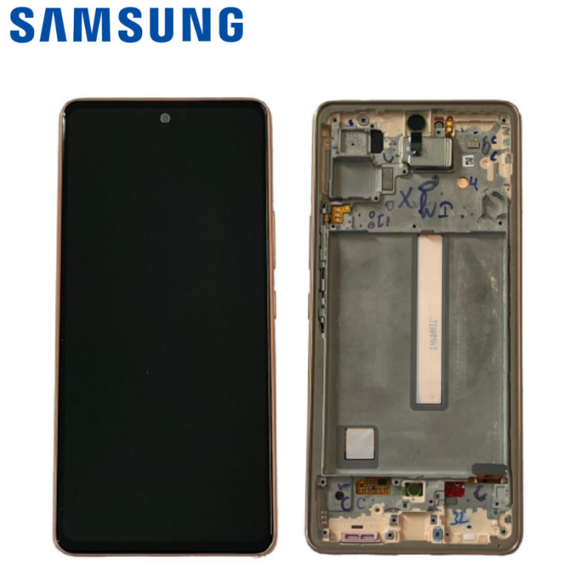Ecran Complet Samsung Galaxy A53 5G (A536B) Pêche/Orange