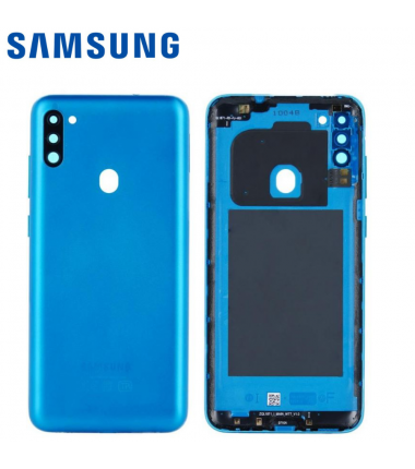 Vitre arrière Samsung Galaxy M11 (M115F) Bleu