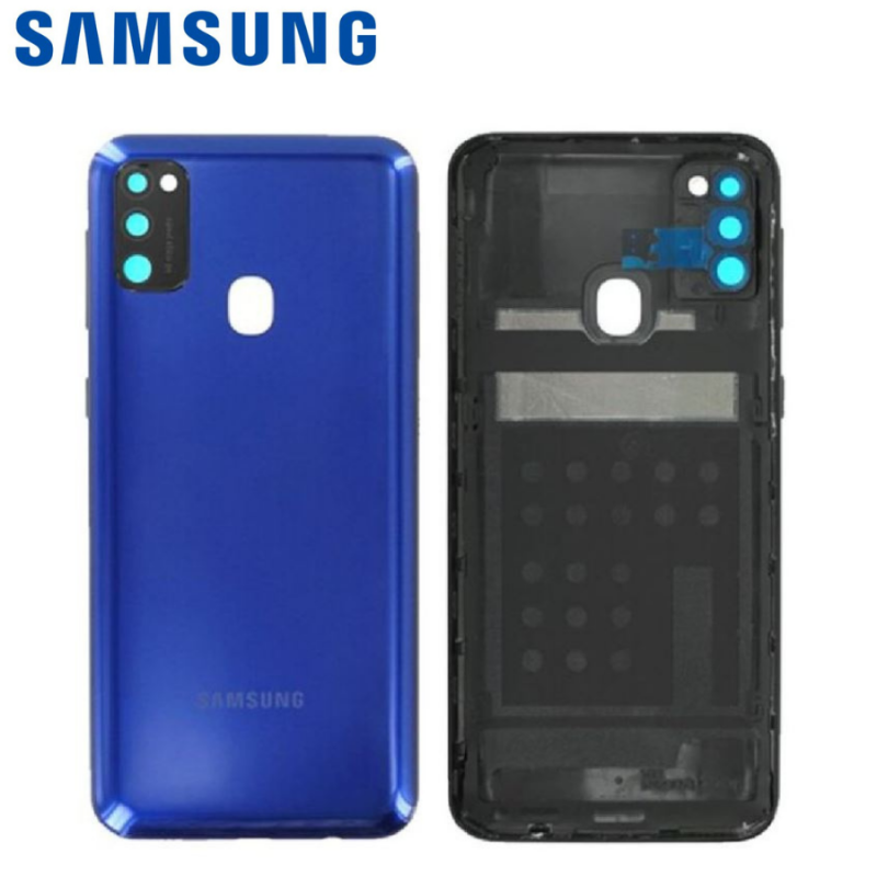 Vitre arrière Samsung Galaxy M21 (M215F) Bleu