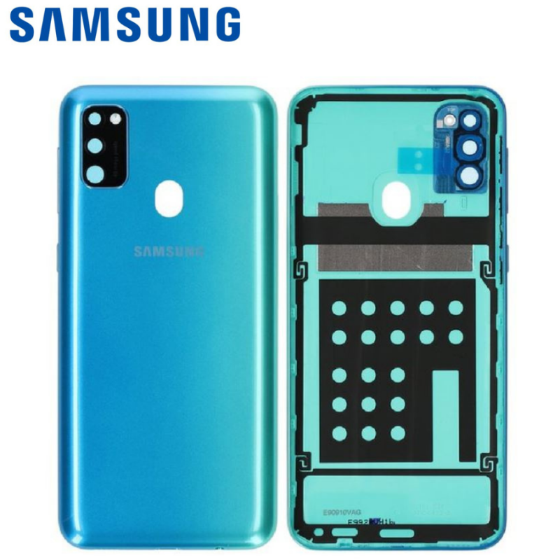 Vitre arrière Samsung Galaxy M30s (M307F) Bleu