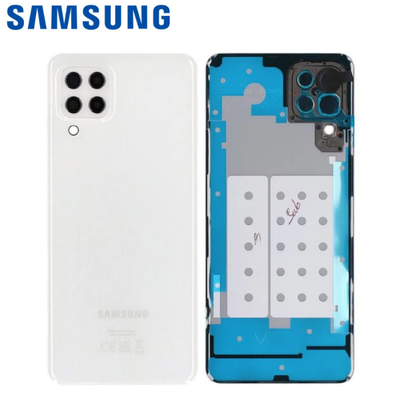 Vitre arrière Samsung Galaxy M32 (M325F) Blanc