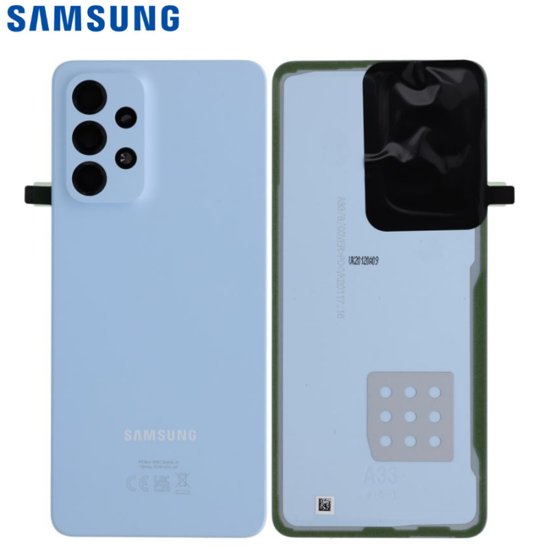 Vitre arrière Samsung Galaxy A33 5G (A336B) Bleu