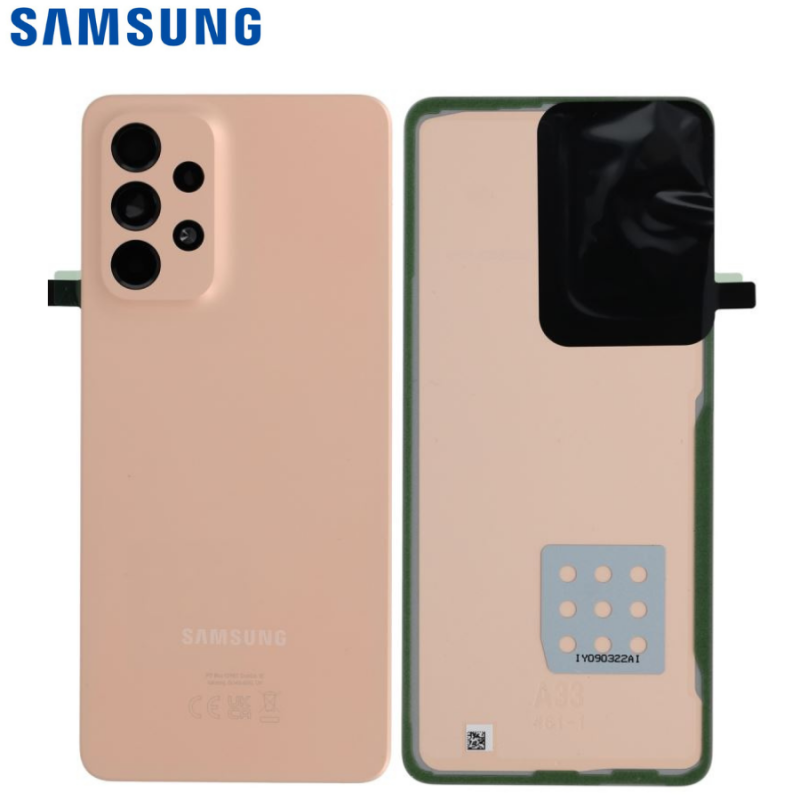 Vitre arrière Samsung Galaxy A33 5G (A336B) Pêche