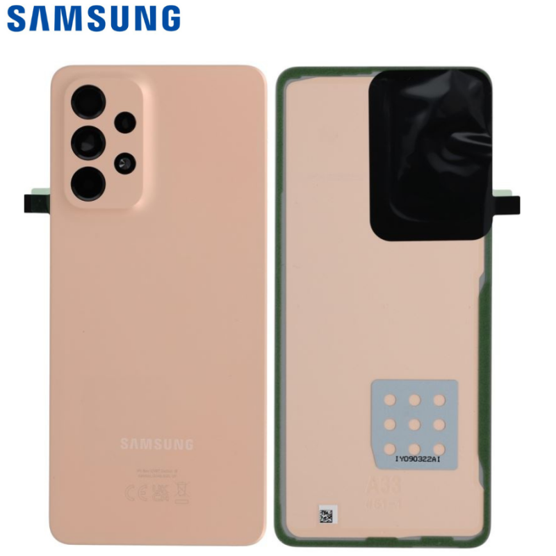 Vitre arrière Samsung Galaxy A53 5G (A536B) Orange