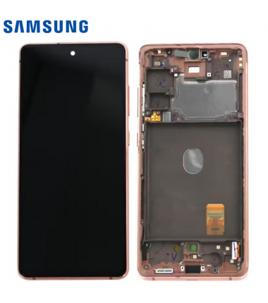 Ecran complet Samsung Galaxy S20 FE 4G/5G (G780F/G781B) Orange