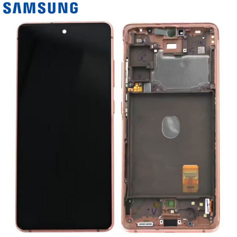 Ecran complet Samsung Galaxy S20 FE 4G/5G (G780F/G781B) Orange