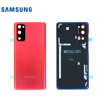 Vitre arrière Samsung Galaxy S20 FE (G780F) Rouge