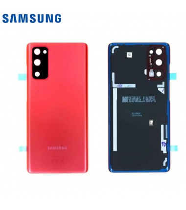 Vitre arrière Samsung Galaxy S20 FE (G780F) / S20 FE 5G (G781F) Rouge