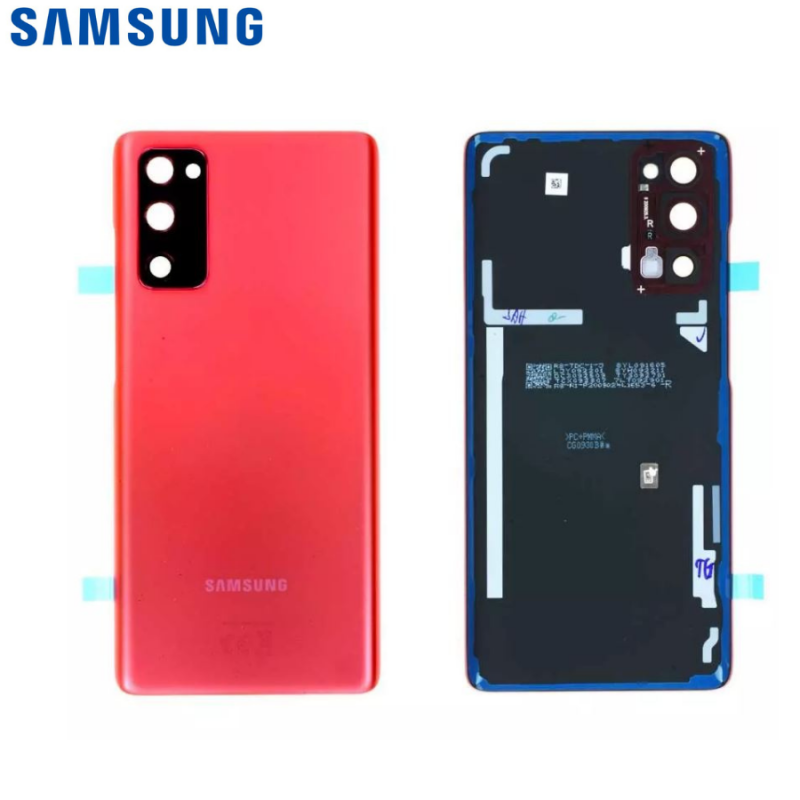 Vitre arrière Samsung Galaxy S20 FE (G780F) / S20 FE 5G (G781F) Rouge
