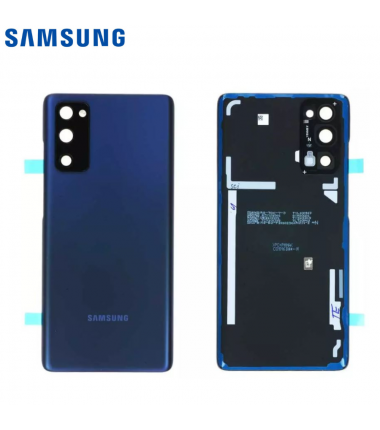 Vitre arrière Samsung Galaxy S20 FE (G780F) Bleu