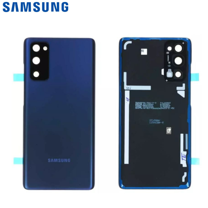 Vitre arrière Samsung Galaxy S20 FE (G780F) / S20 FE 5G (G781F) Bleu