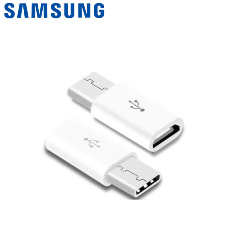 Adaptateur Samsung Micro USB / USB-C Blanc