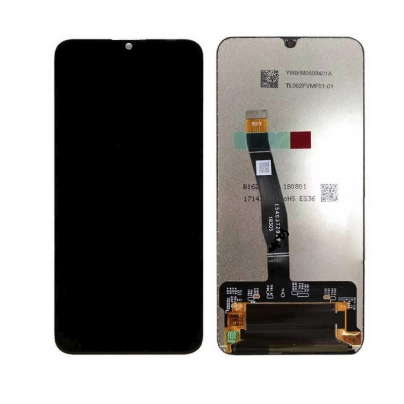 Vitre Arrière Complète Pour Huawei Honor 10 - Avec Lentille Caméra Et Support - Noir Neuf