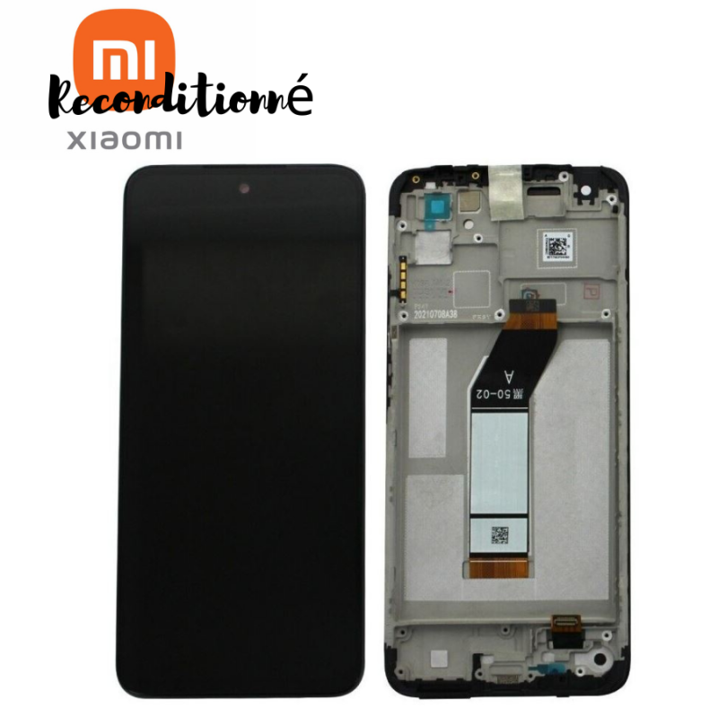 Ecran Complet Xiaomi RECONDITIONNE Redmi 10 Noir
