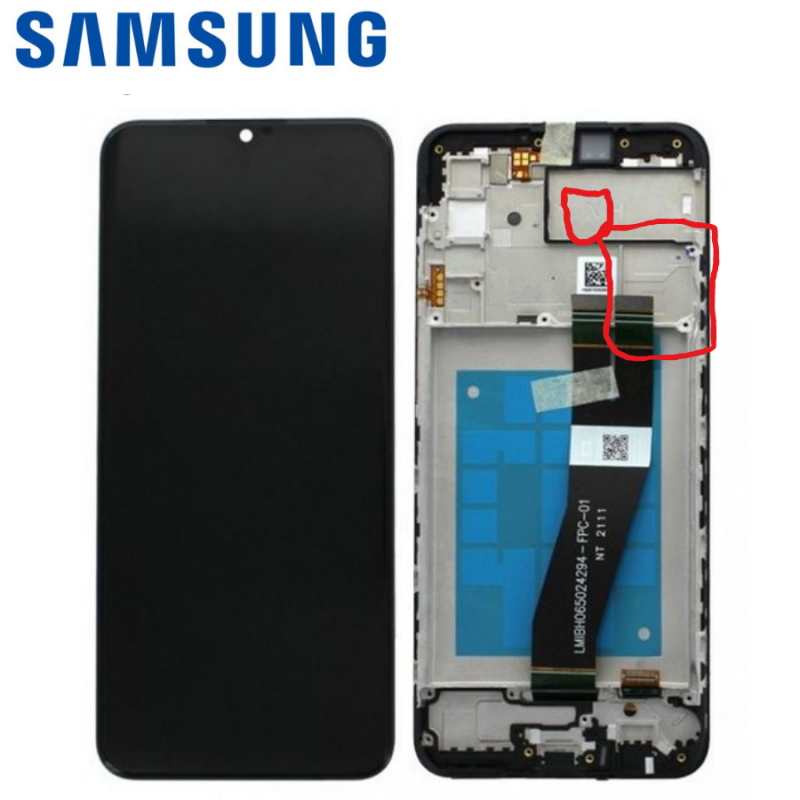 Ecran Samsung Galaxy A02s (A025F) Version N Noir