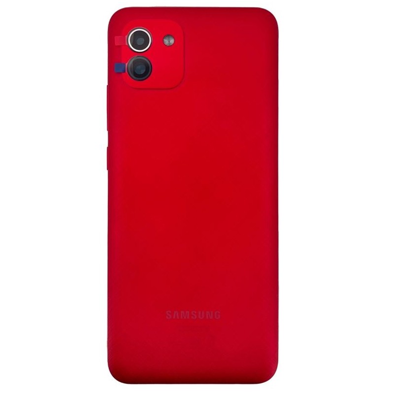 Vitre arrière Samsung Galaxy A03 (A035G) Rouge
