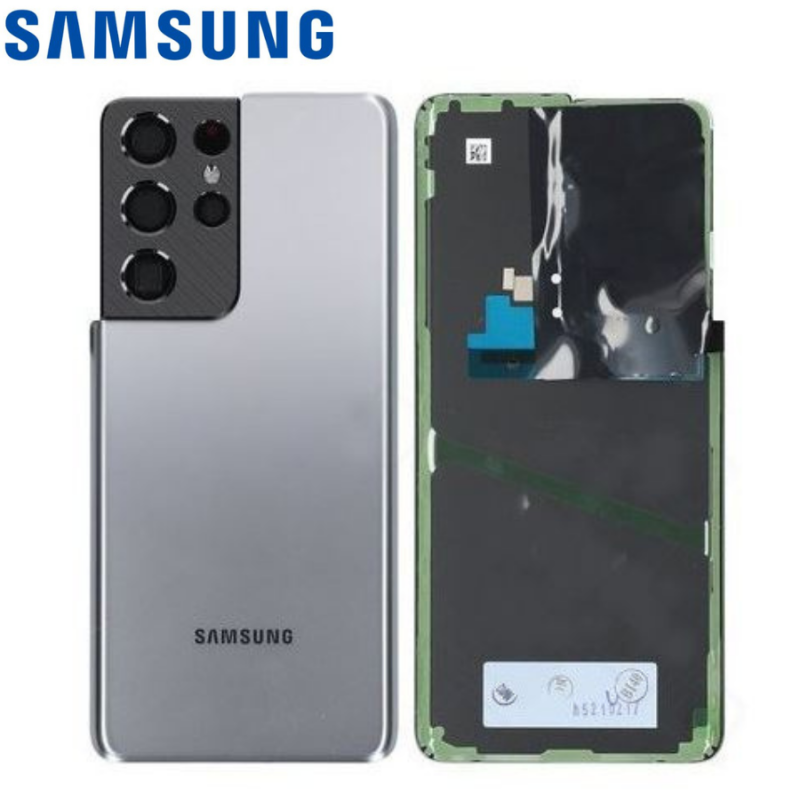 Vitre Arrière Samsung Galaxy S21 Ultra 5G (G998B) Argent