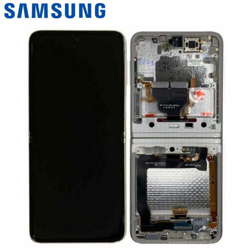 Ecran Samsung complet Galaxy Z Flip 3 5G (F711B) Bronze