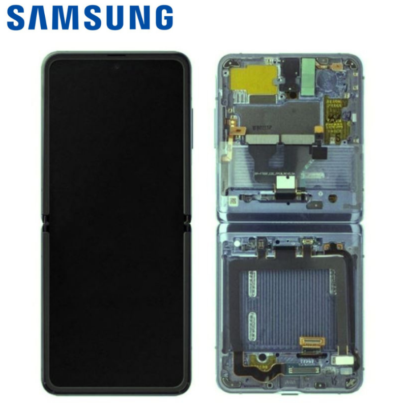 Ecran Samsung complet Galaxy Z Flip 3 5G (F711B) Vert