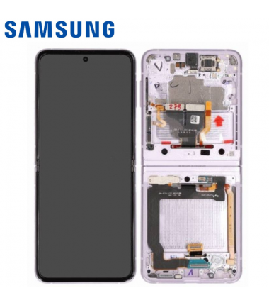 Ecran Samsung complet Galaxy Z Flip 3 5G (F711B) Lavande