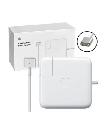 Adaptateur Chargeur Secteur MagSafe 2 Apple 45W Blanc