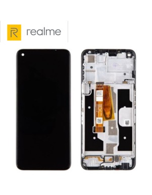Écran Complet Pour Realme 8i - Noir - Pièce Détachée D'occasion - Compatible Remplacement
