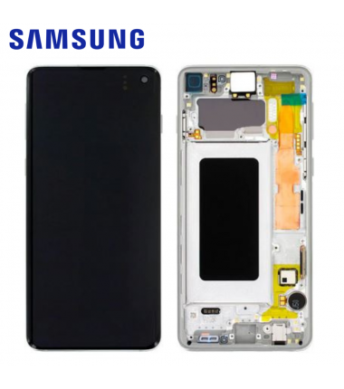 Ecran complet Samsung Galaxy S10 (G973F) Blanc