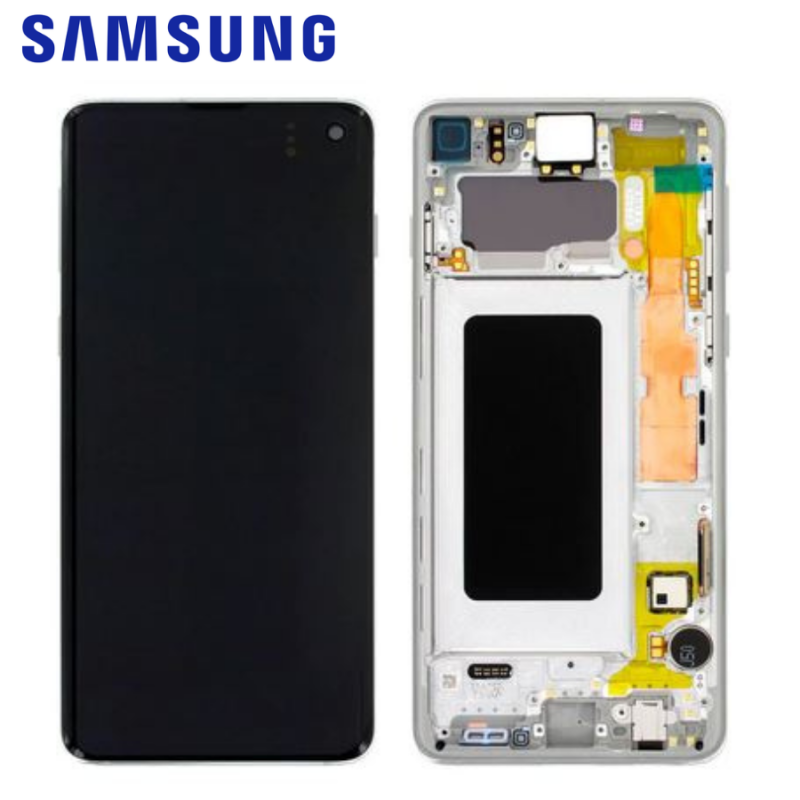 Ecran complet Samsung Galaxy S10 (G973F) Blanc
