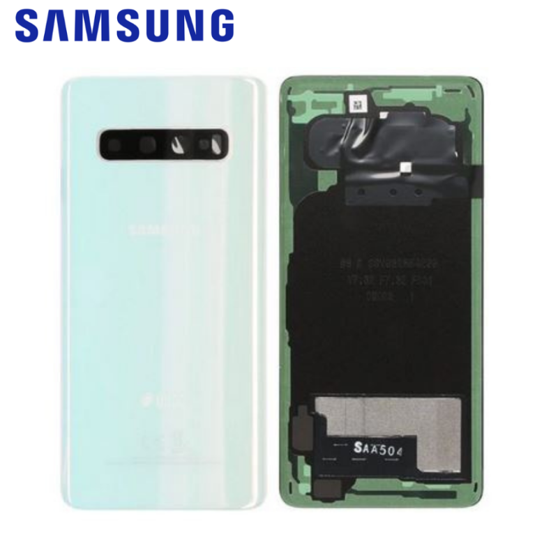Vitre arrière Samsung Galaxy S10 (G973F) Blanc