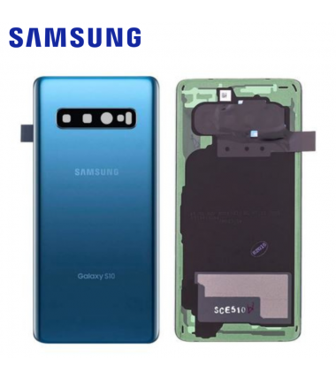 Vitre arrière Samsung Galaxy S10 (G973F) Bleu